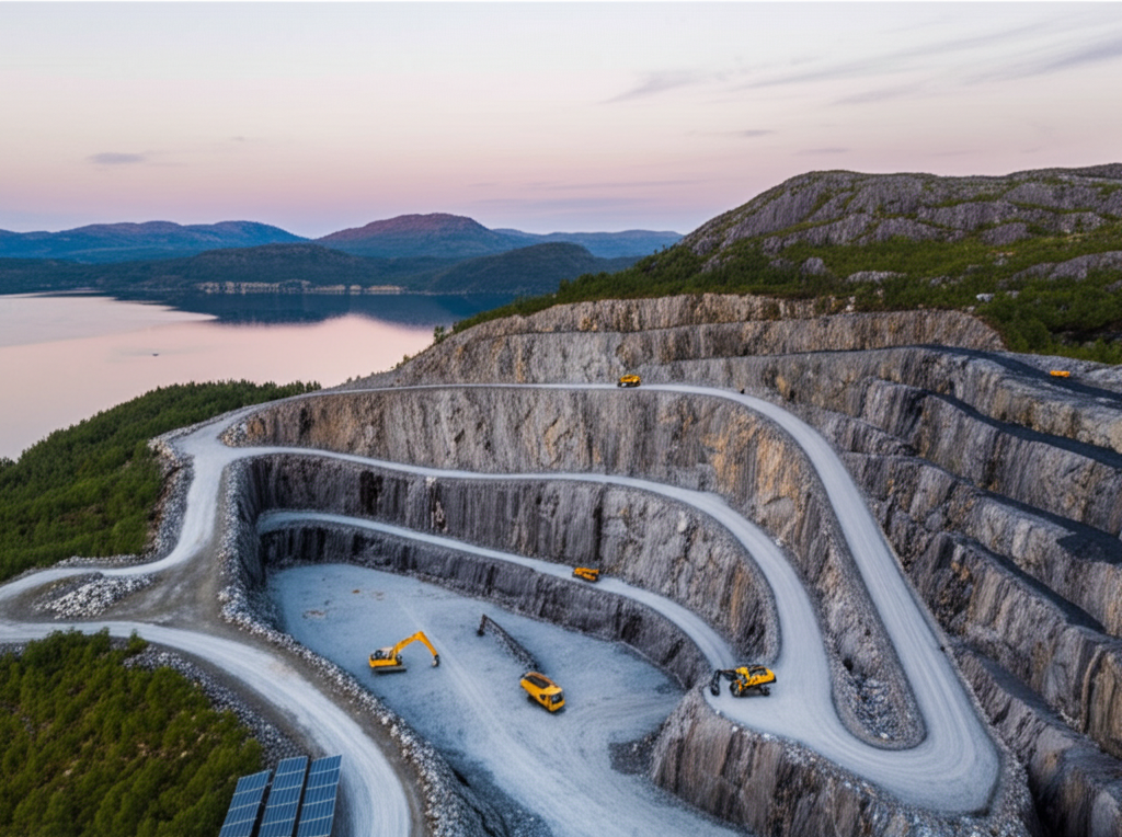 LUNDHS quarry in Norway